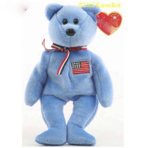 America (Blue) Beanie Baby